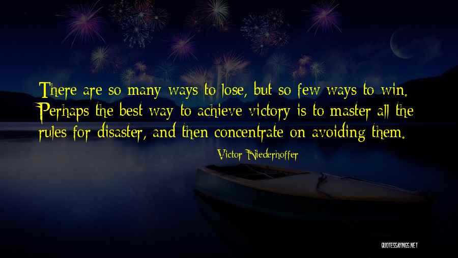 Bogaty Ojciec Quotes By Victor Niederhoffer Bogaty Ojciec Quotes By Victor Niederhoffer