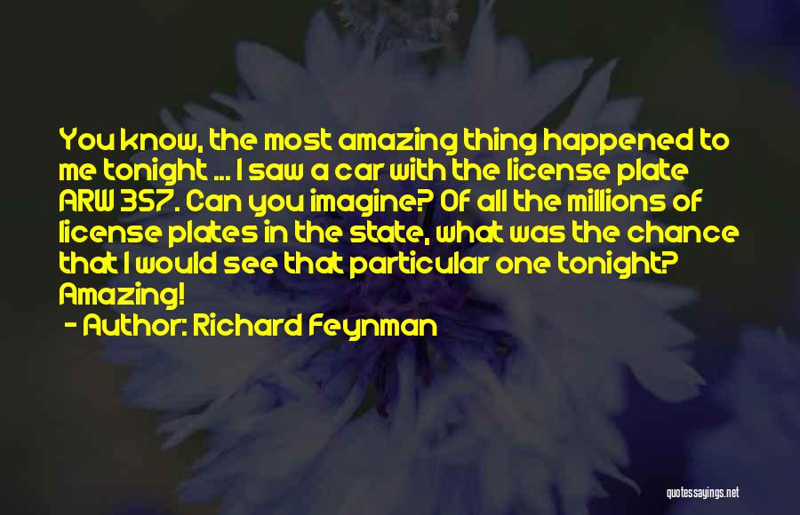 Bogging Hat Quotes By Richard Feynman