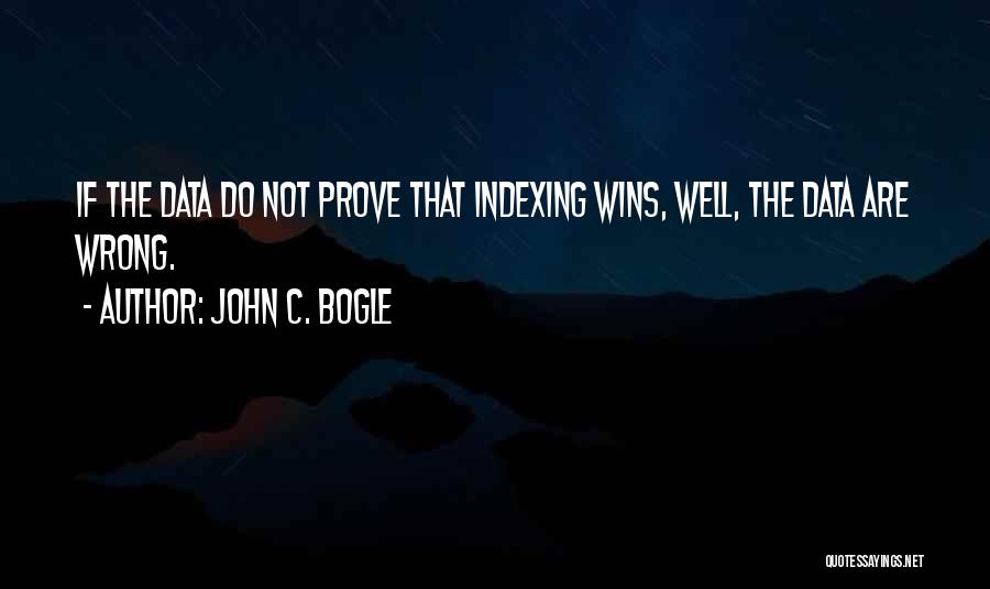 Bogle Quotes By John C. Bogle