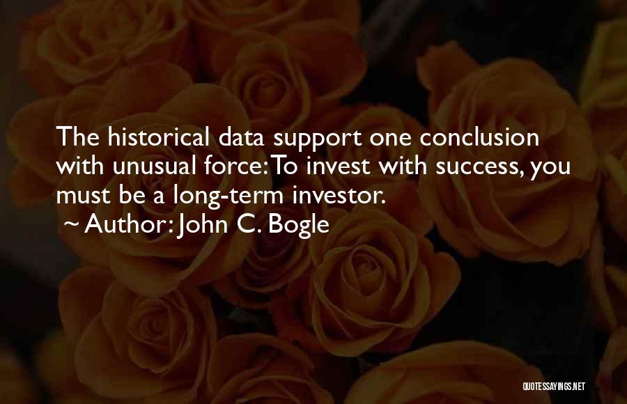 Bogle Quotes By John C. Bogle