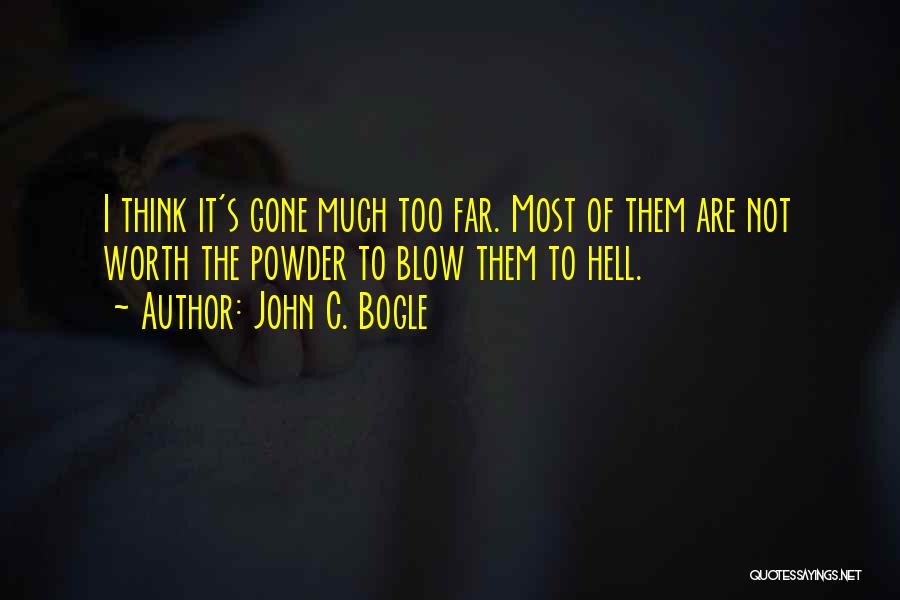Bogle Quotes By John C. Bogle