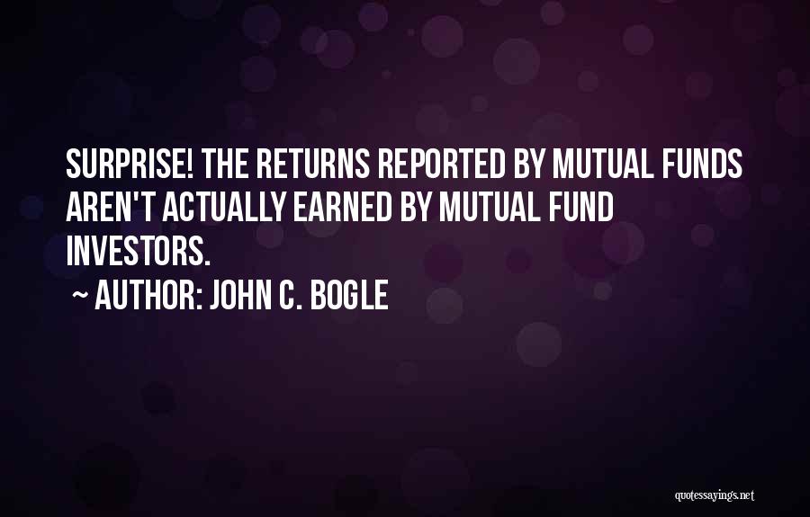 Bogle Quotes By John C. Bogle