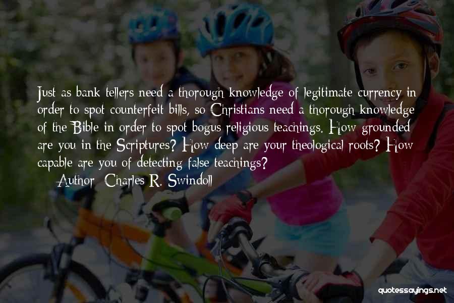 Bogus Bible Quotes By Charles R. Swindoll