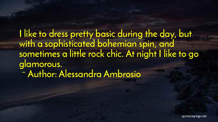 Bohemian Chic Quotes By Alessandra Ambrosio