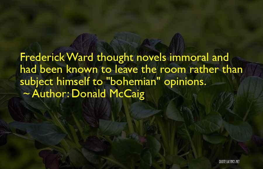 Bohemian Quotes By Donald McCaig