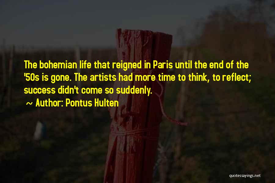 Bohemian Quotes By Pontus Hulten