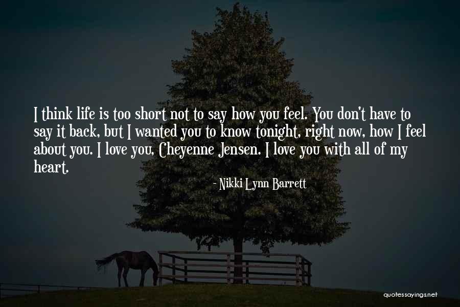 Bohlmann Quotes By Nikki Lynn Barrett Bohlmann Quotes By Nikki Lynn Barrett