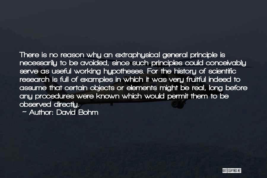 Bohm Quotes By David Bohm