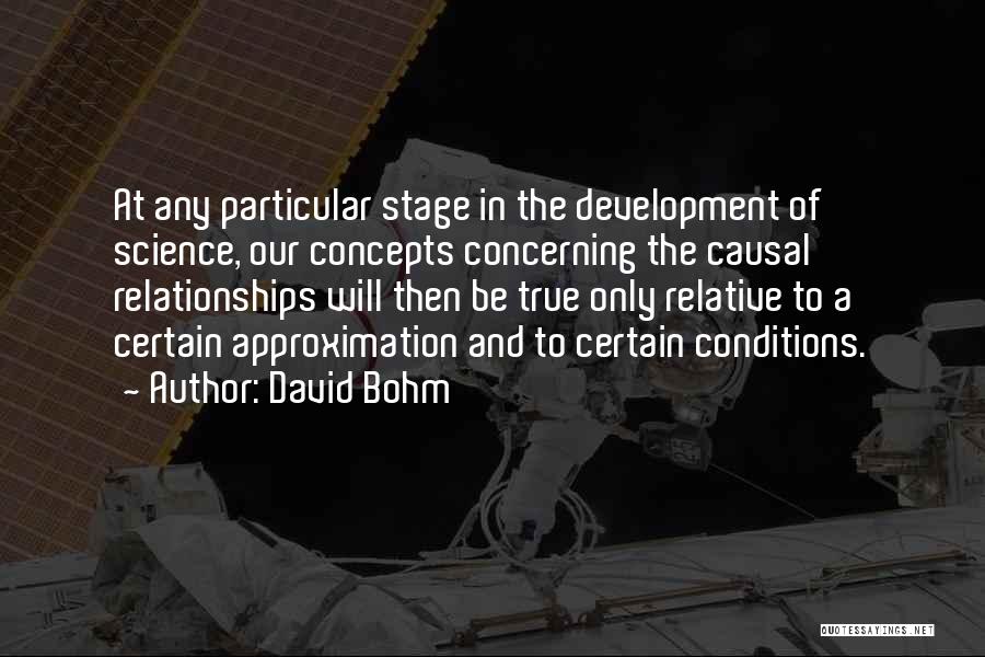 Bohm Quotes By David Bohm