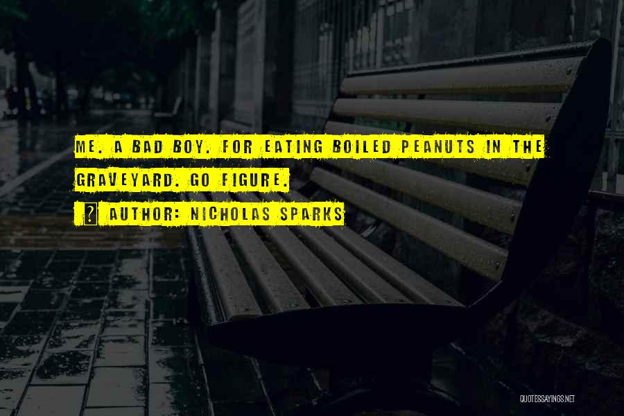 Boiled Peanuts Quotes By Nicholas Sparks