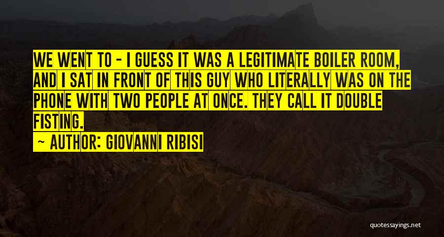 Boiler Room Quotes By Giovanni Ribisi