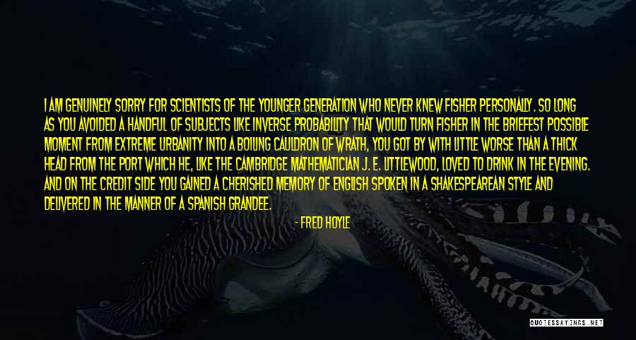 Boiling Quotes By Fred Hoyle Boiling Quotes By Fred Hoyle