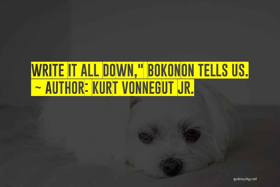 Bokonon Quotes By Kurt Vonnegut Jr.