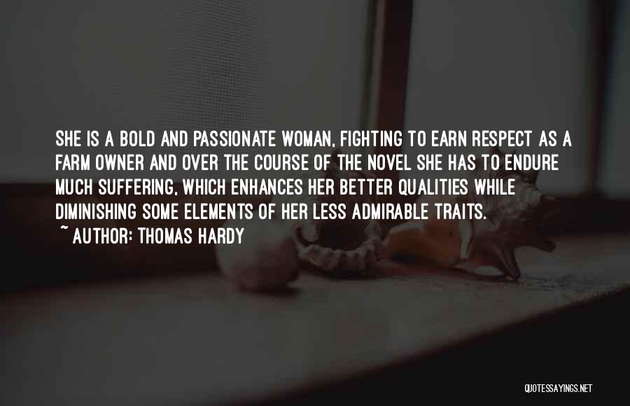 Bold Woman Quotes By Thomas Hardy