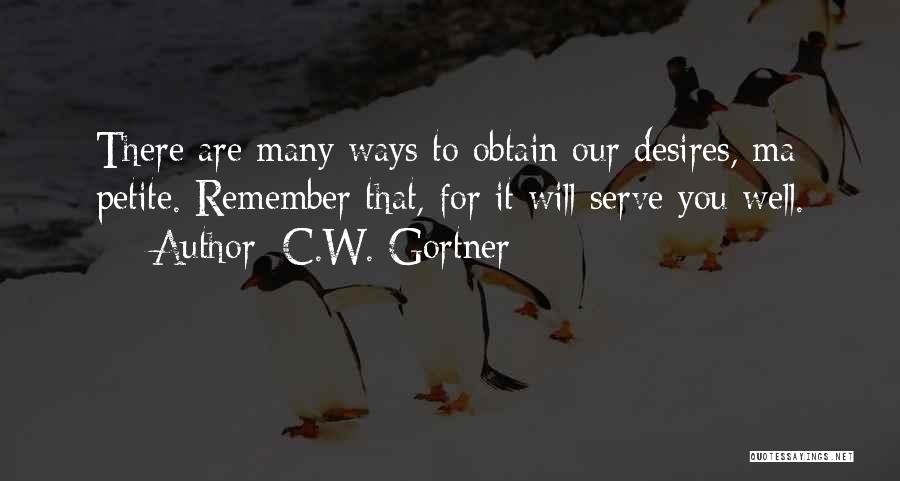 Boldest Outfits Quotes By C.W. Gortner
