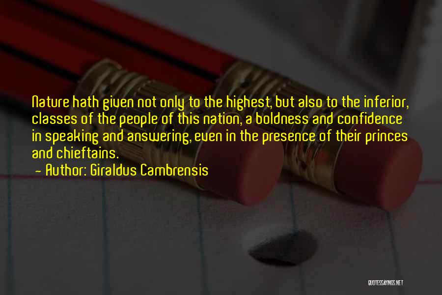 Boldness Quotes By Giraldus Cambrensis