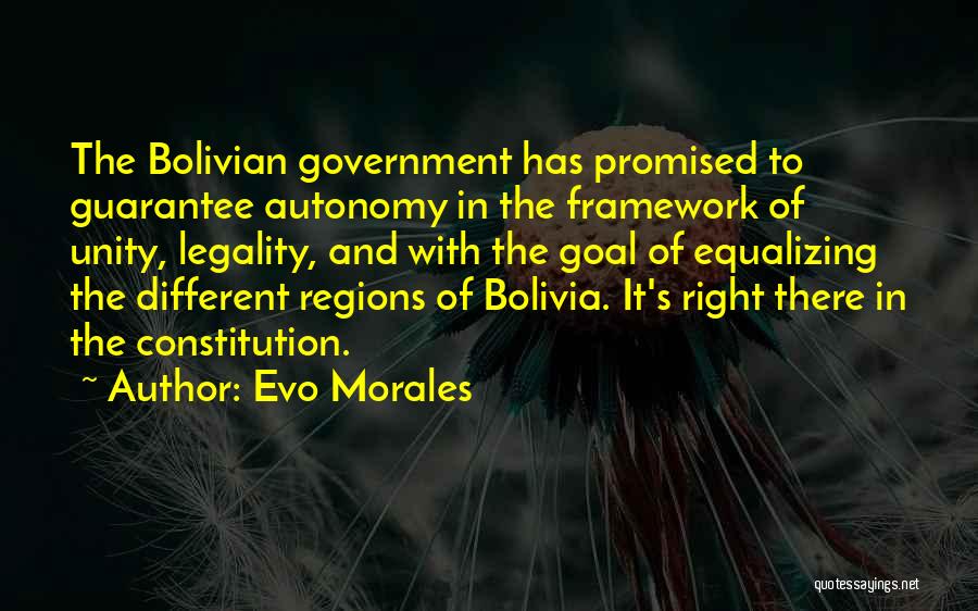 Bolivia Quotes By Evo Morales