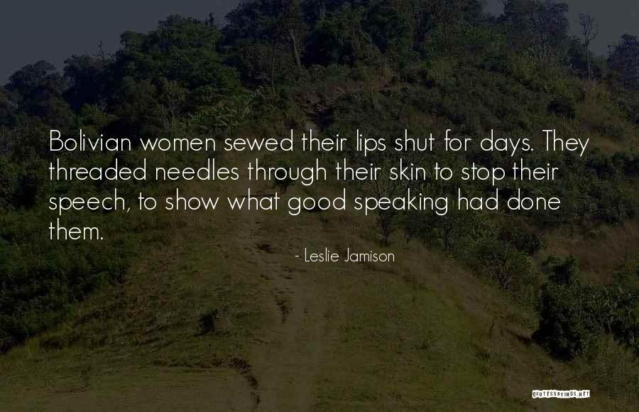 Bolivian Quotes By Leslie Jamison Bolivian Quotes By Leslie Jamison