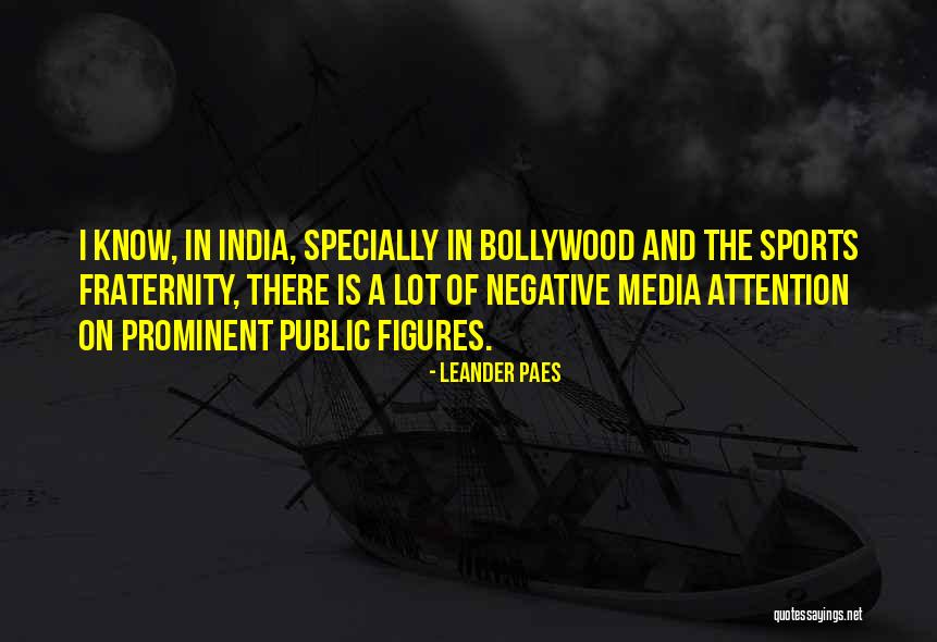 Bollywood Quotes By Leander Paes