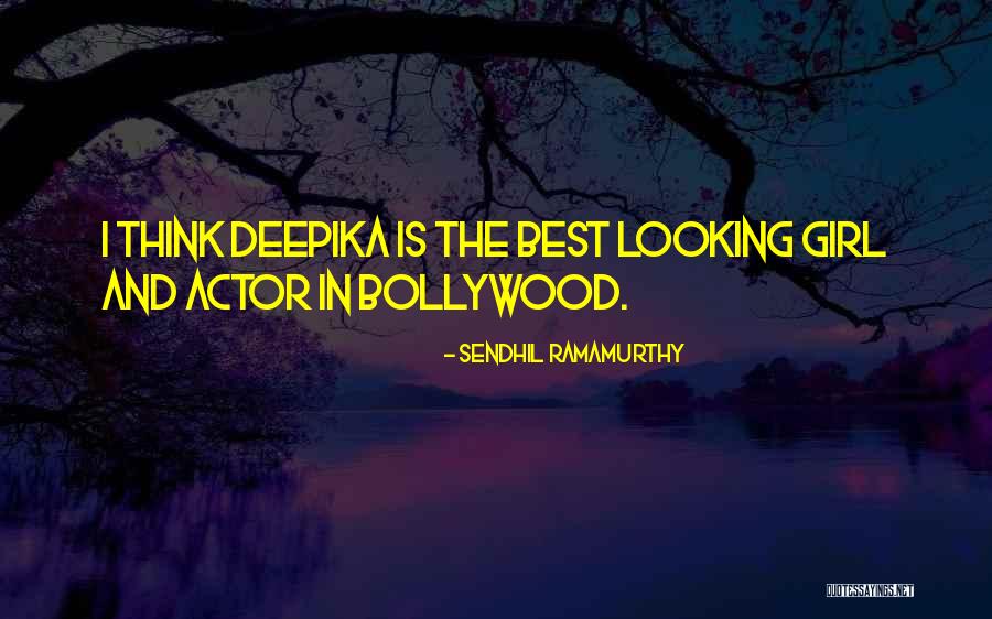 Bollywood Quotes By Sendhil Ramamurthy