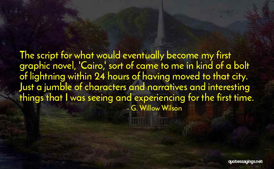 Bolt Quotes By G. Willow Wilson Bolt Quotes By G. Willow Wilson
