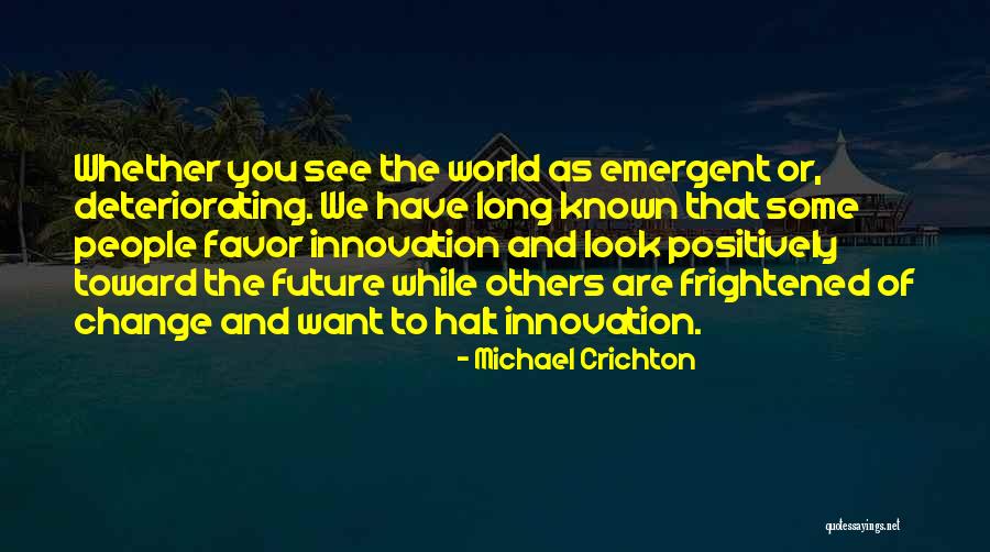 Bolting Spinach Quotes By Michael Crichton Bolting Spinach Quotes By Michael Crichton