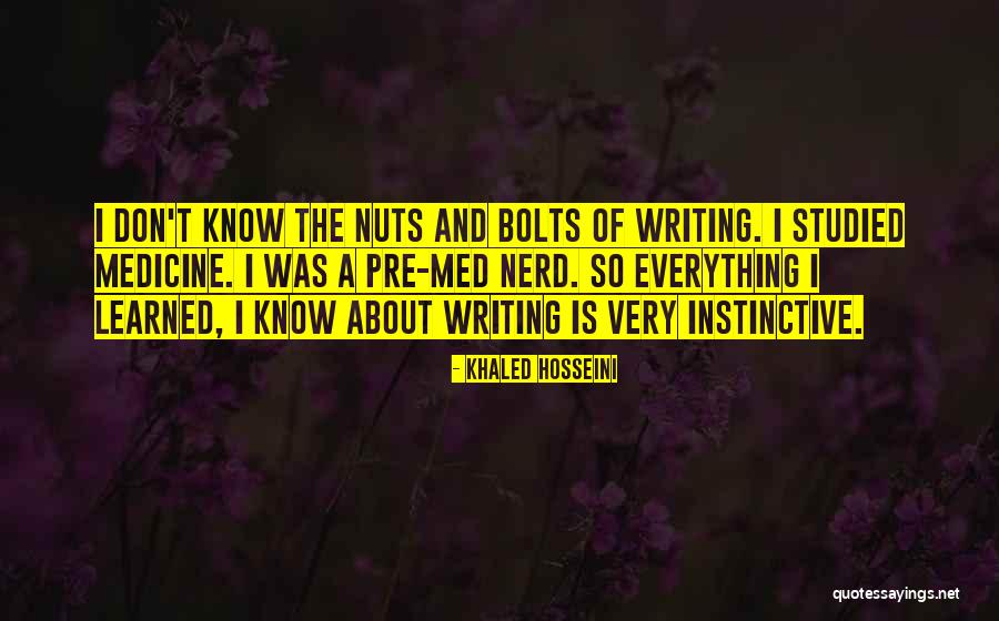 Bolts And Nuts Quotes By Khaled Hosseini