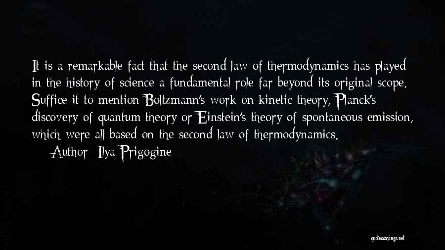 Boltzmann Quotes By Ilya Prigogine