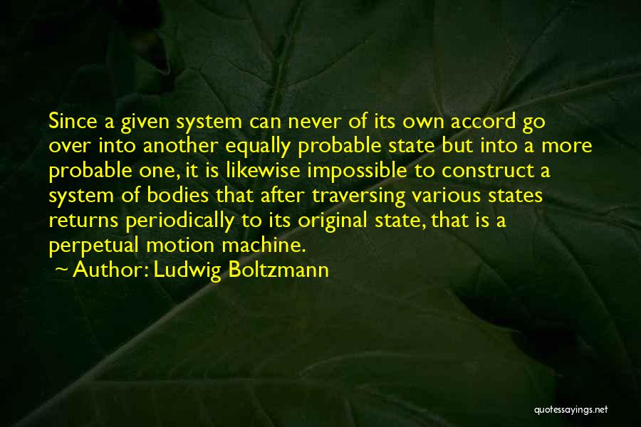 Boltzmann Quotes By Ludwig Boltzmann