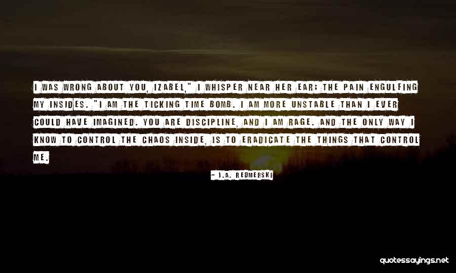 Bomb Com Quotes By J.A. Redmerski Bomb Com Quotes By J.A. Redmerski