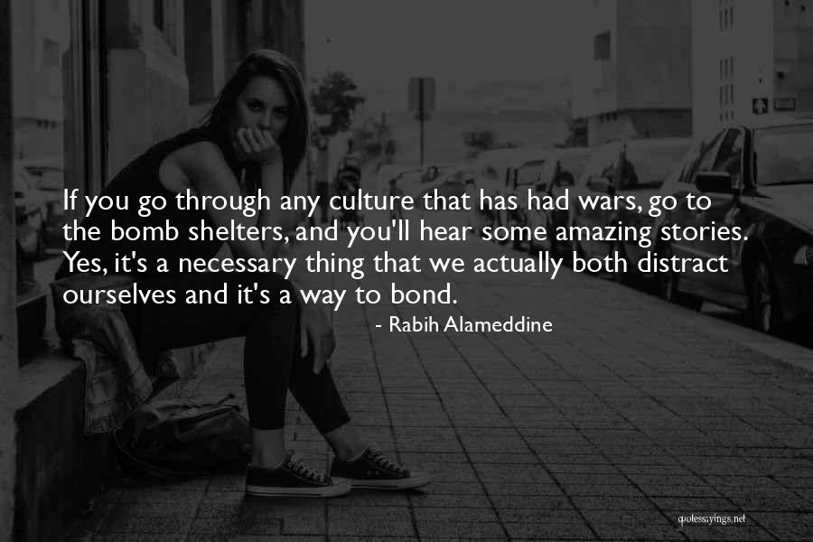 Bomb Shelters Quotes By Rabih Alameddine