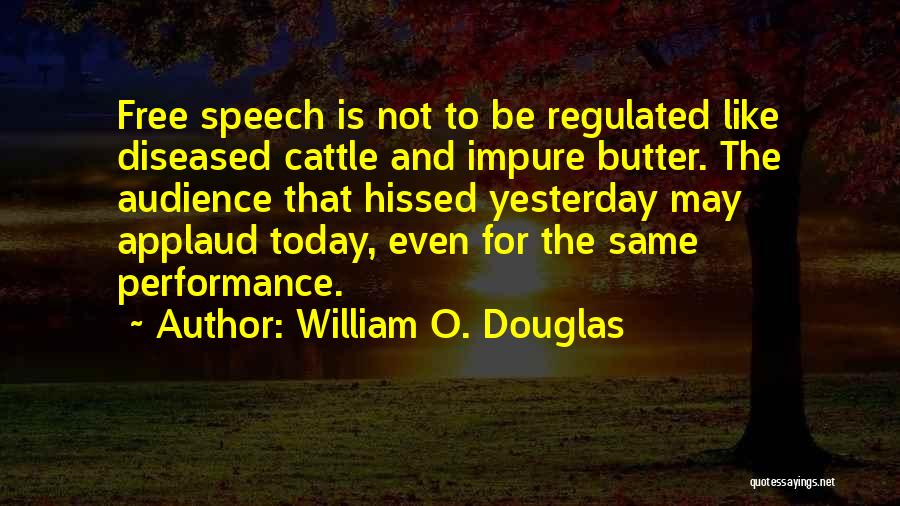 Bombarded Synonyms Quotes By William O. Douglas