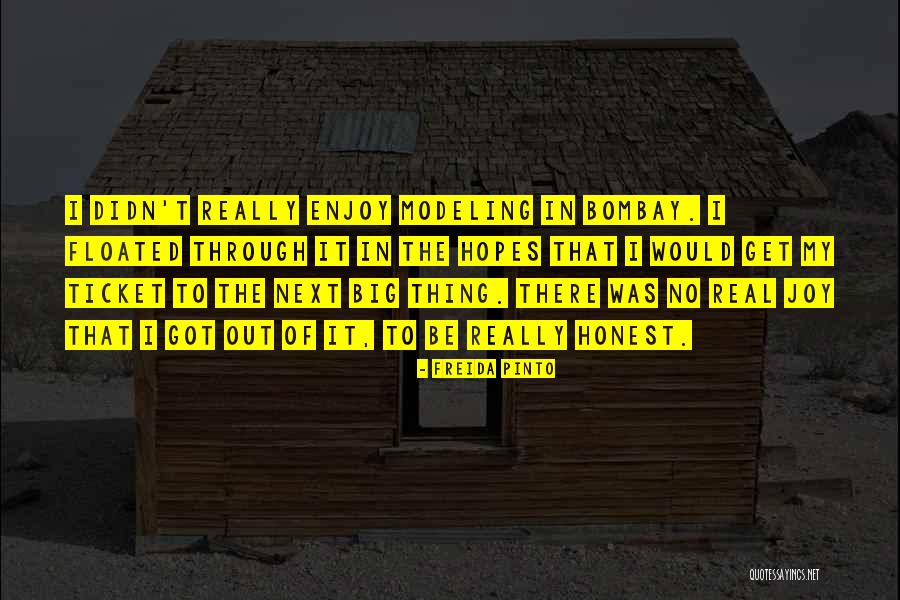 Bombay Quotes By Freida Pinto