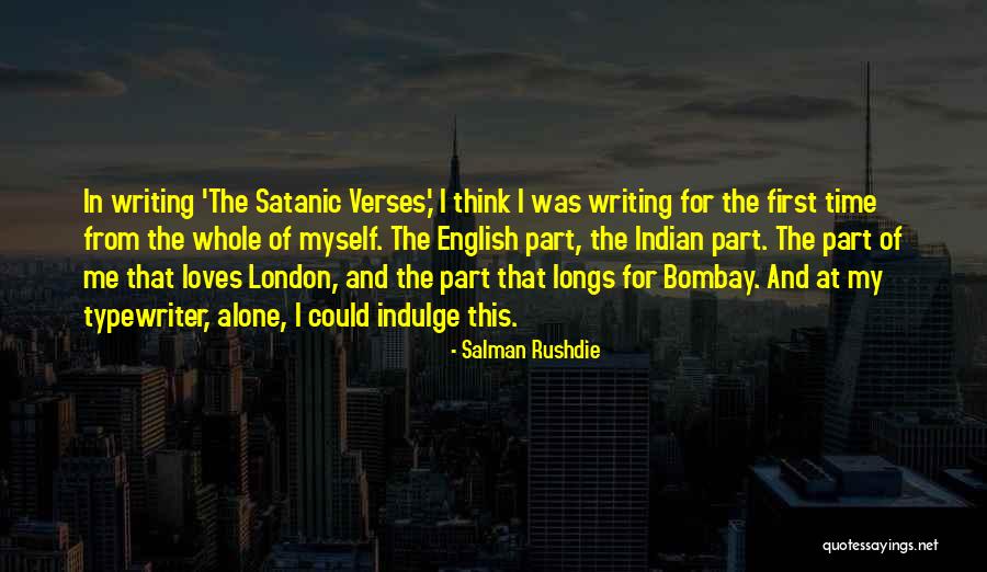 Bombay Quotes By Salman Rushdie
