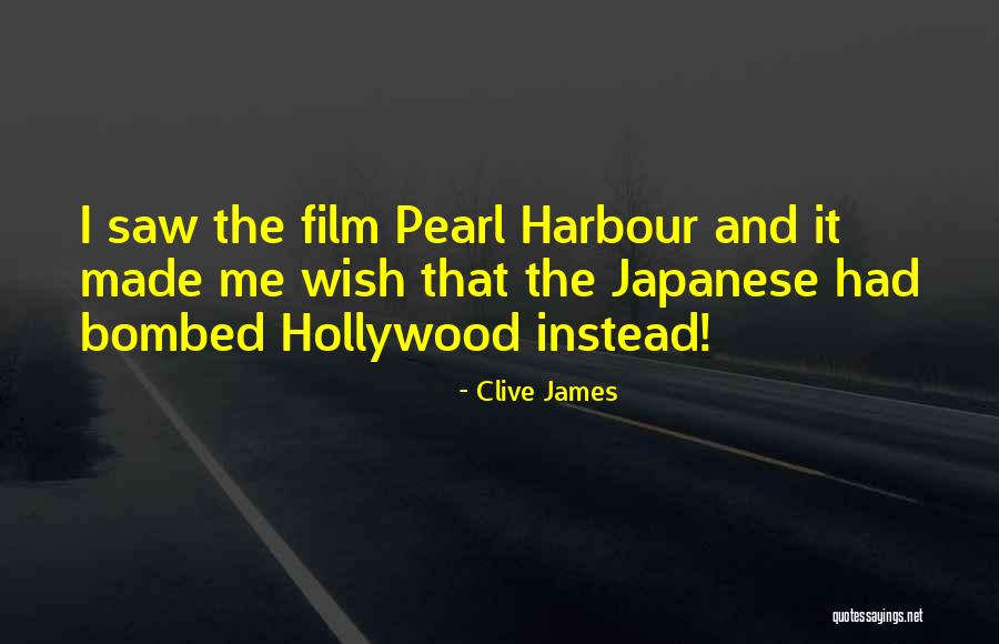 Bombed Quotes By Clive James Bombed Quotes By Clive James