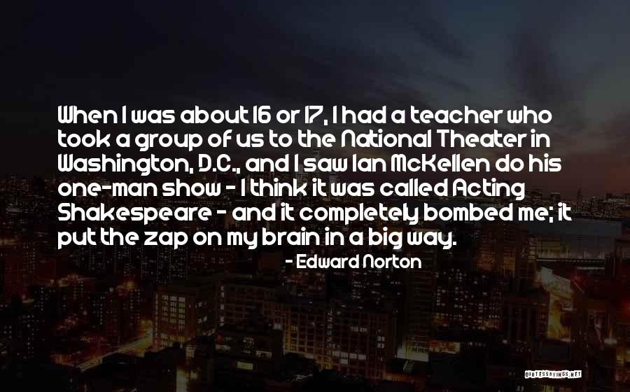 Bombed Quotes By Edward Norton Bombed Quotes By Edward Norton