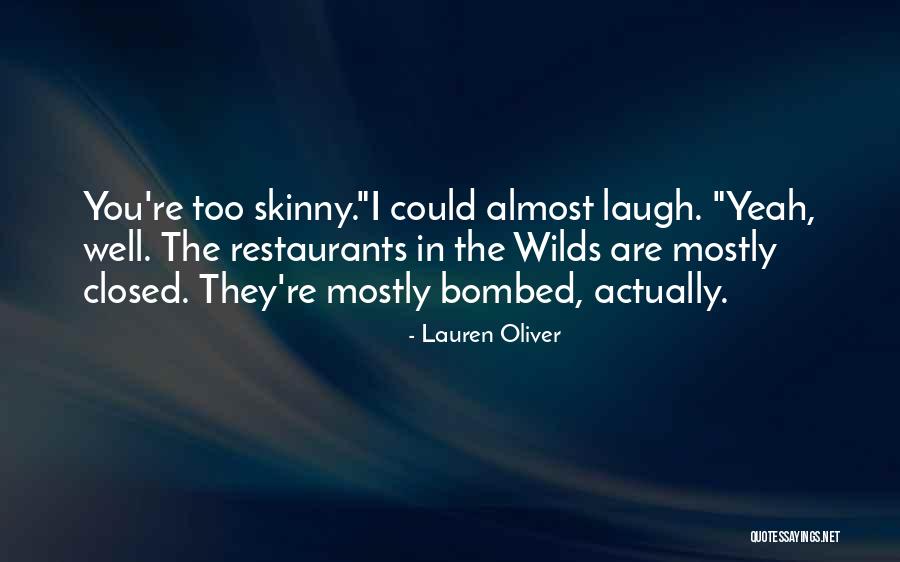 Bombed Quotes By Lauren Oliver Bombed Quotes By Lauren Oliver