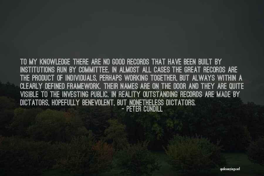 Bonacic New York Quotes By Peter Cundill Bonacic New York Quotes By Peter Cundill
