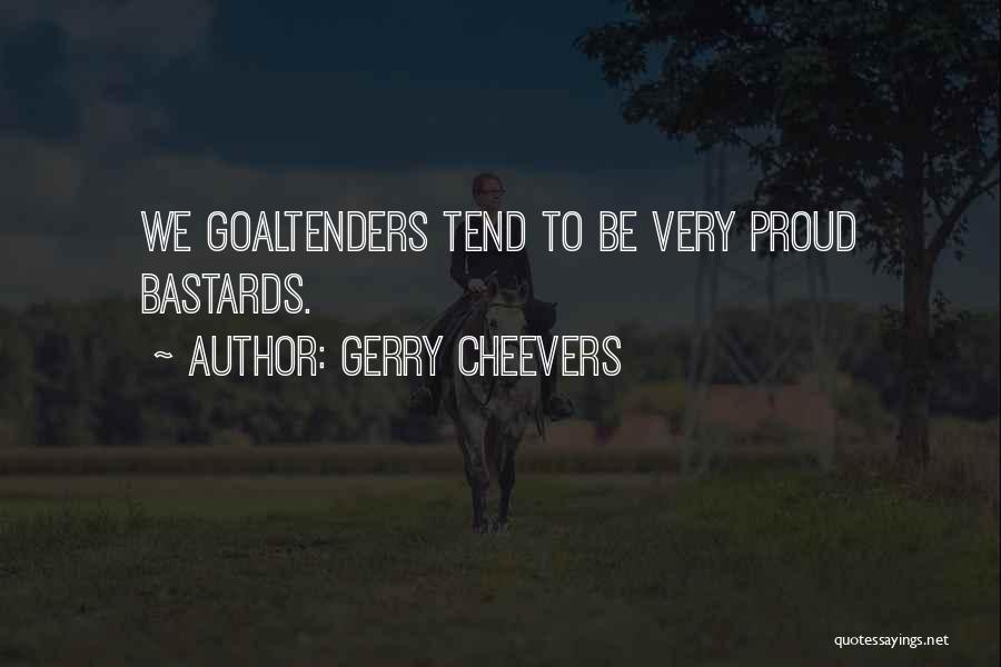 Bonafide Certificate Quotes By Gerry Cheevers