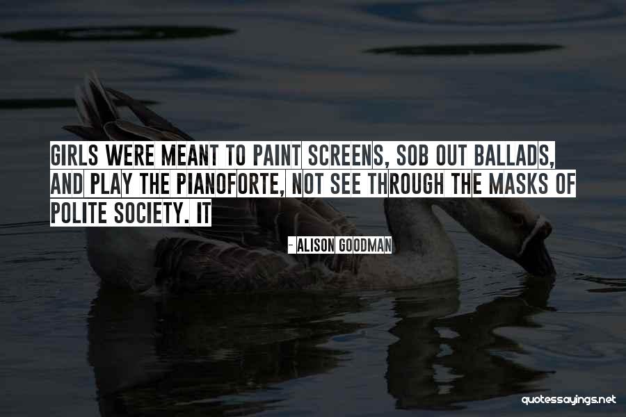 Bonanzas Quotes By Alison Goodman Bonanzas Quotes By Alison Goodman