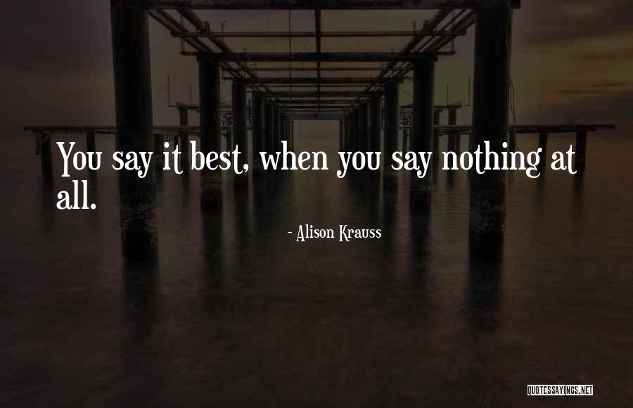 Boncans Quotes By Alison Krauss Boncans Quotes By Alison Krauss