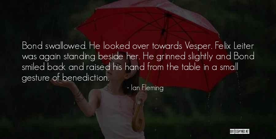 Bond Vesper Quotes By Ian Fleming