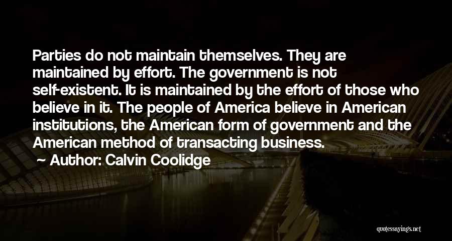 Bondareva Quotes By Calvin Coolidge