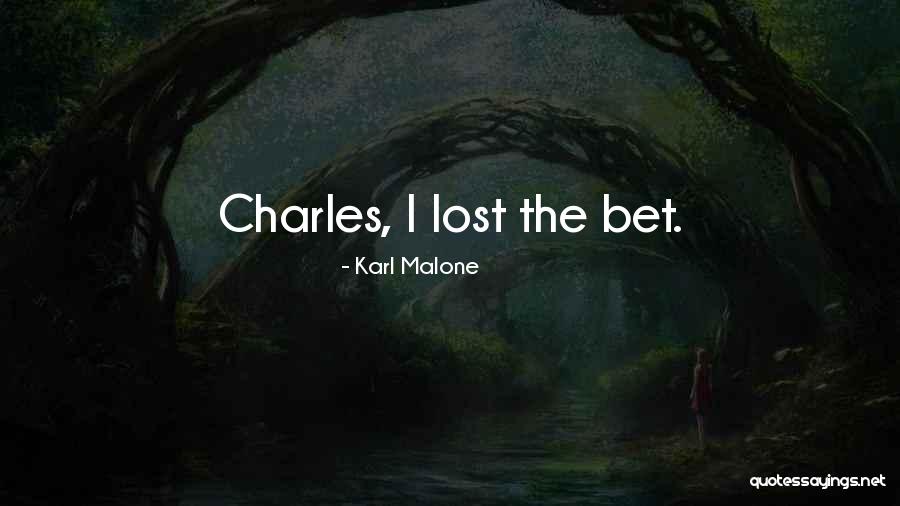 Bondfield Fraud Quotes By Karl Malone Bondfield Fraud Quotes By Karl Malone