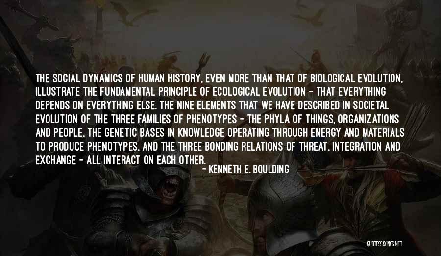 Bonding Bonding Quotes By Kenneth E. Boulding