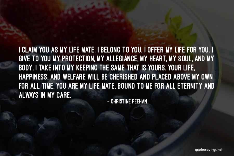 Bonding Time Quotes By Christine Feehan