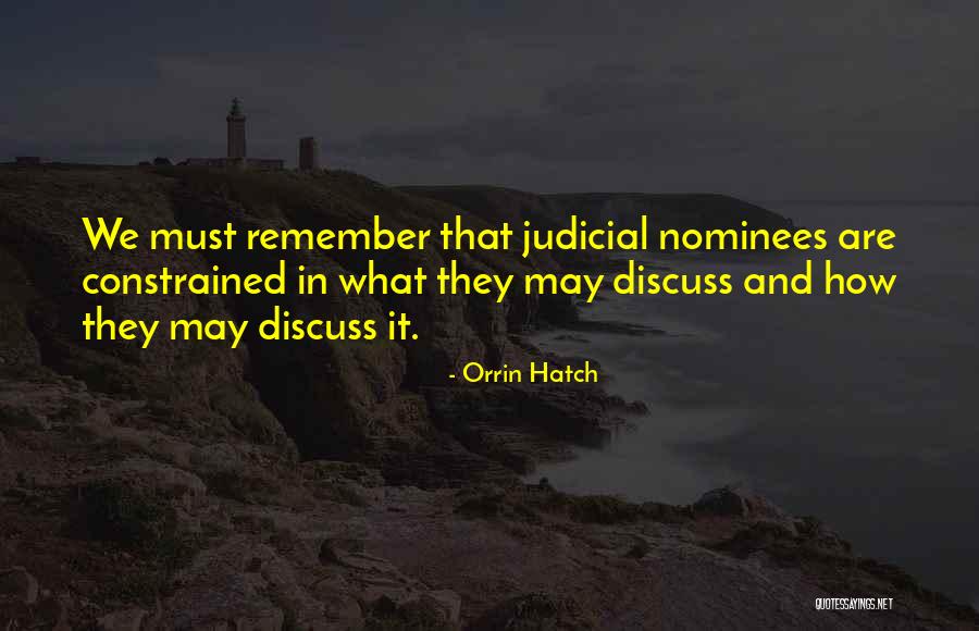 Bondish Clips Quotes By Orrin Hatch