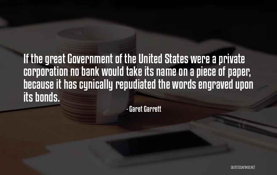 Bonds Bonds Quotes By Garet Garrett Bonds Bonds Quotes By Garet Garrett
