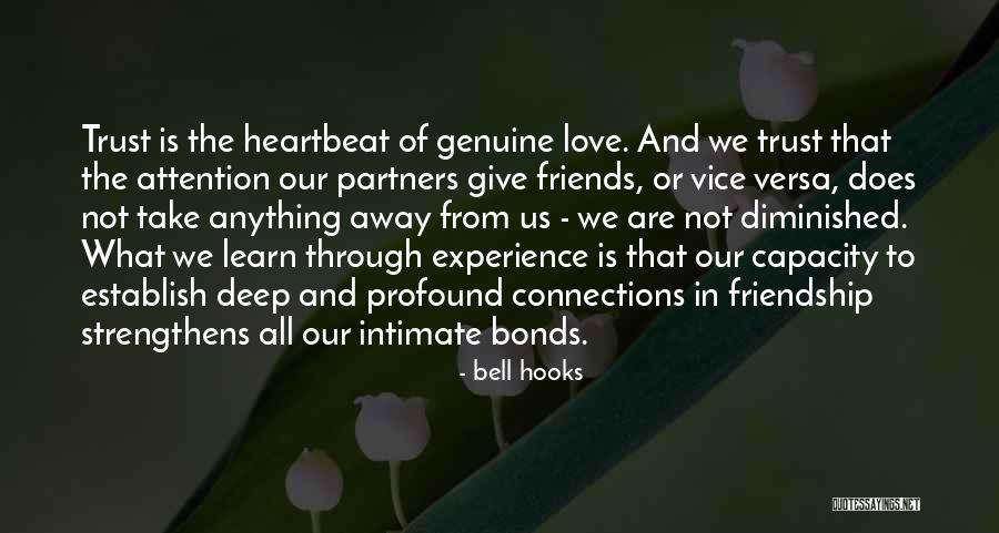 Bonds Of Friendship Quotes By Bell Hooks