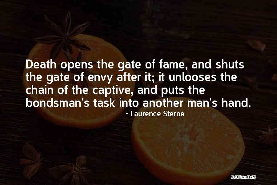 Bondsman Quotes By Laurence Sterne Bondsman Quotes By Laurence Sterne